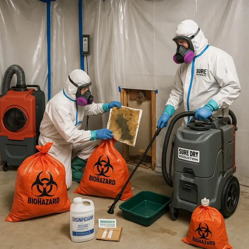 Contaminated Water Handling Protocols process in Livingston County, IL