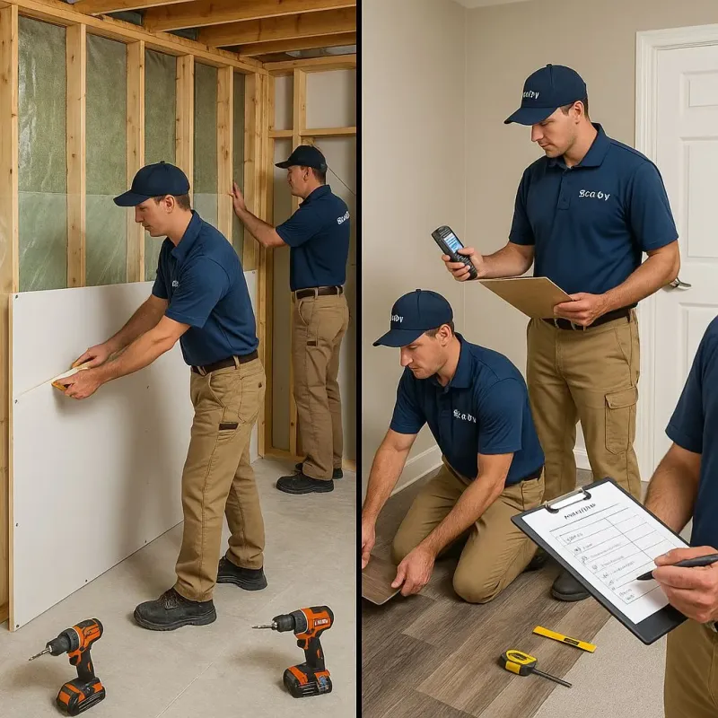 Repairs and Reconstruction process in Livingston County, IL